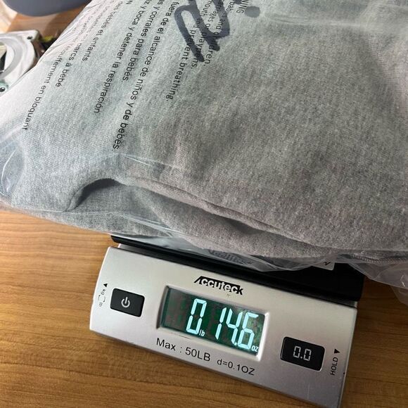 Venezia Womens Hooded Sweatshirt size Small Gray Made in Italy - Picture 13 of 14